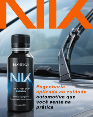 Kit 3 Aditivo Limpa Para-brisa Naska Premium - 100ml