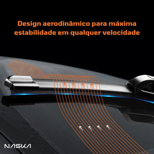 Par Palheta Limpador Para-Brisa Naska Hook Gancho Wr-v 2017 a 2019
