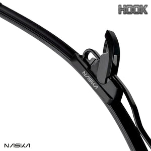 Par Palheta Limpador Para-Brisa Naska Hook Gancho 500 2012 A 2017